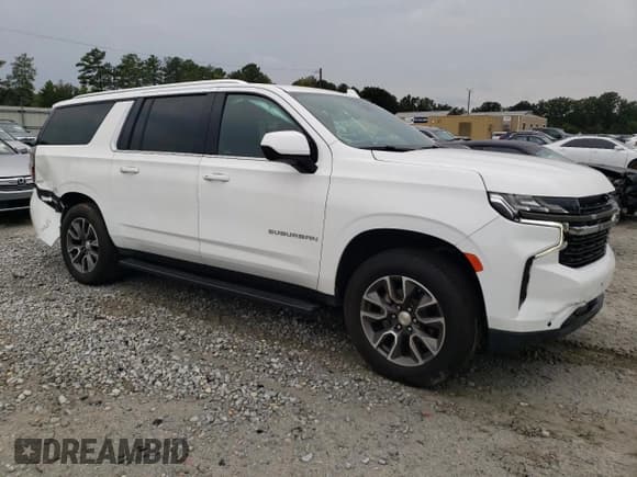 ✅ 2021 Chevrolet Suburban LS • VIN: 1GNSCBKD5MR392512 • Lot: 71238124. Listed on Copart with 77,775 mi. Free auction sales archive from the USA and detailed vehicle history report at DreamBid. Image 4.