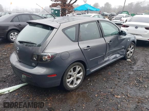 ✅ 2008 Mazda 3 S GT • VIN: JM1BK344281789579 • Lot: 43749158. Listed on IAAI with 105,625 mi. Free auction sales archive from the USA and detailed vehicle history report at DreamBid. Image 6.