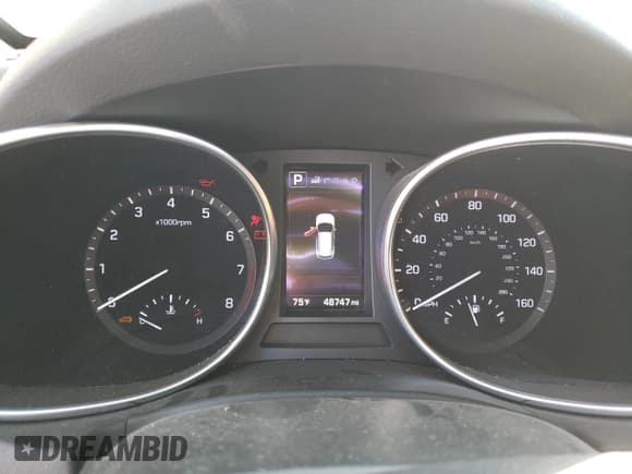 ✅ 2018 Hyundai Santa Fe Ultimate • VIN: 5XYZW4LAXJG507582 • Лот: 80397453. Опубликован ранее на Copart с пробегом 48 747 миль. Бесплатный доступ к архиву аукционных продаж из США и подробный отчёт об истории автомобиля на DreamBid. Изображение 9.