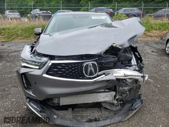 ✅ 2022 Acura RDX Advance • VIN: 5J8TC2H7XNL013573 • Lot: 55359905. Wystawiony na Copart z przebiegiem 49 229 mil. Bezpłatny archiwum sprzedaży aukcyjnych z USA i szczegółowy raport historii pojazdu na DreamBid. Zdjęcie 5.