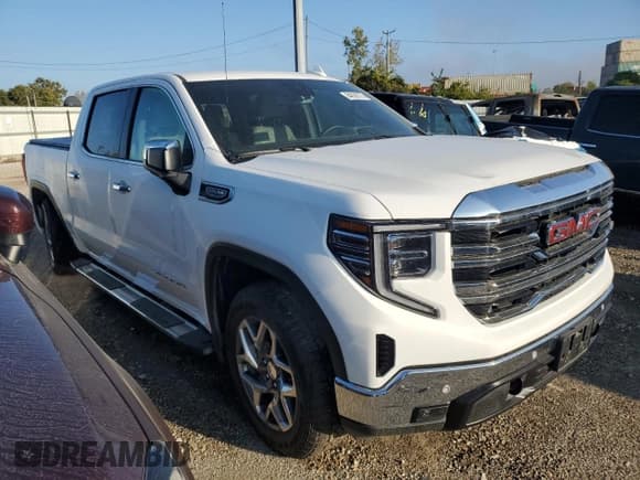 ✅ 2025 GMC Sierra 1500 SLT • VIN: 1GTUUDED5SZ101350 • Лот: 84636175. Опубликован ранее на Copart с пробегом 14 856 миль. Бесплатный доступ к архиву аукционных продаж из США и подробный отчёт об истории автомобиля на DreamBid. Изображение 4.