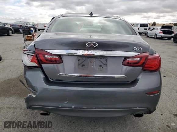✅ 2016 Infiniti Q70 • VIN: JN1BY1AP9GM220052 • Lot: 80322845. Listed on Copart with 94,003 mi. Free auction sales archive from the USA and detailed vehicle history report at DreamBid. Image 6.