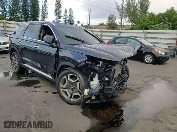 2024 Hyundai Palisade SEL z VIN KM8R44GE8RU773644, wystawiony jako Copart lot #90564845 z przebiegiem 16 827 mil mil oraz Nie do naprawy • Non repairable. Historia ofert i sprzedaży dostępna na DreamBid. Obrazek 14.
