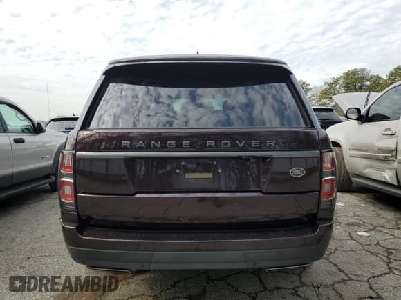✅ 2019 Land Rover Range Rover • VIN: SALGR2RK4KA531129 • Lot: 42554915. Listed on Copart with 70,605 mi. Free auction sales archive from the USA and detailed vehicle history report at DreamBid. Image 6.