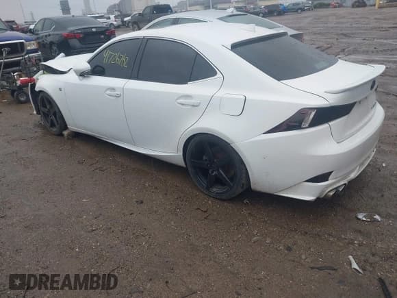 ✅ 2014 Lexus IS 350 • VIN: JTHCE1D27E5002272 • Lot: 41726762. Listed on IAAI with 83,008 mi. Free auction sales archive from the USA and detailed vehicle history report at DreamBid. Image 3.