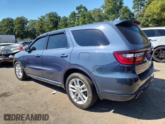 ✅ 2021 Dodge Durango GT Plus • VIN: 1C4RDHDG1MC693778 • Lot: 71825255. Listed on Copart with 67,650 mi. Free auction sales archive from the USA and detailed vehicle history report at DreamBid. Image 2.