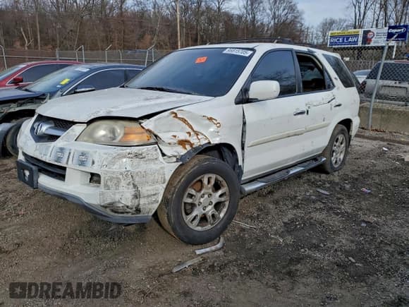 ✅ 2006 Acura MDX Touring • VIN: 2HNYD189X6H508653 • Lot: 96815705. Listed on Copart with 264,850 mi. Free auction sales archive from the USA and detailed vehicle history report at DreamBid. Image 1.