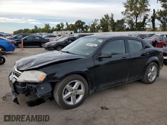 ✅ 2013 Dodge Avenger SE • VIN: 1C3CDZAB1DN729532 • Лот: 69957584. Опубликован ранее на Copart с пробегом 115 055 миль. Бесплатный доступ к архиву аукционных продаж из США и подробный отчёт об истории автомобиля на DreamBid. Изображение 1.
