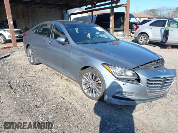 ✅ 2016 Hyundai Genesis 3.8L • VIN: KMHGN4JE3GU137577 • Lot: 41599851. Wystawiony na IAAI z przebiegiem 158 011 mil. Bezpłatny archiwum sprzedaży aukcyjnych z USA i szczegółowy raport historii pojazdu na DreamBid. Zdjęcie 1.