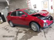 ✅ 2022 Chevrolet Equinox LT • VIN: 3GNAXUEV9NL163517 • Lot: 43570864. Listed on IAAI with 47,487 mi. Free auction sales archive from the USA and detailed vehicle history report at DreamBid. Image 13.