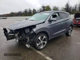 2016 Hyundai Tucson Limited z VIN KM8J3CA24GU098042, wystawiony jako Copart lot #86276915 z przebiegiem 137 583 mil mil oraz Czysty tytuł • Clean title. Historia ofert i sprzedaży dostępna na DreamBid. Obrazek 1.