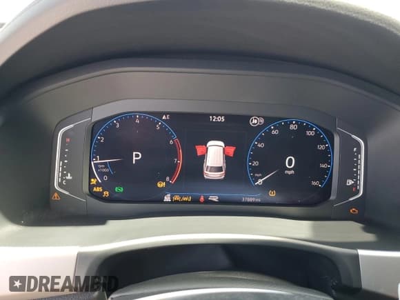 ✅ 2021 Volkswagen Atlas SEL Premium R-Line • VIN: 1V2FR2CA5MC610236 • Lot: 65590835. Listed on Copart with 37,889 mi. Free auction sales archive from the USA and detailed vehicle history report at DreamBid. Image 9.