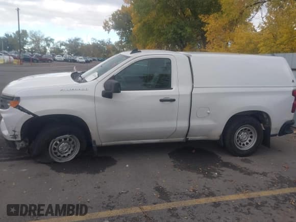 ✅ 2023 Chevrolet Silverado 1500 Work Truck • VIN: 3GCNAAEK8PG365227 • Lot: 43523632. Listed on IAAI with 252,253 mi. Free auction sales archive from the USA and detailed vehicle history report at DreamBid. Image 14.