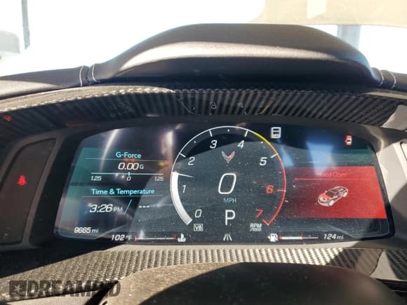 ✅ 2023 Chevrolet Corvette 2LT • VIN: 1G1YB2D47P5109597 • Lot: 91311295. Wystawiony na Copart z przebiegiem 9 665 mil. Bezpłatny archiwum sprzedaży aukcyjnych z USA i szczegółowy raport historii pojazdu na DreamBid. Zdjęcie 10.