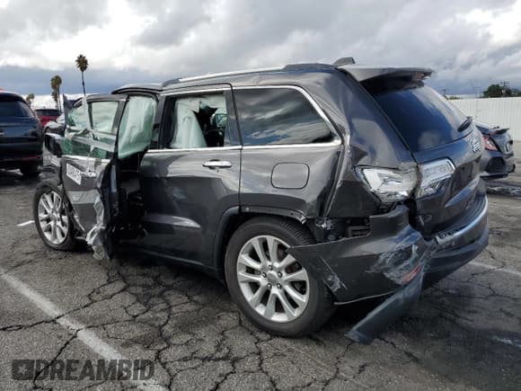 ✅ 2017 Jeep Grand Cherokee Limited • VIN: 1C4RJEBGXHC838252 • Lot: 82490475. Wystawiony na Copart z przebiegiem Nie podano. Bezpłatny archiwum sprzedaży aukcyjnych z USA i szczegółowy raport historii pojazdu na DreamBid. Zdjęcie 2.