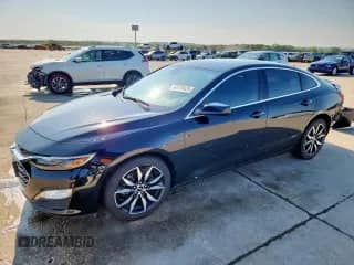 2024 Chevrolet Malibu RS with VIN 1G1ZG5ST5RF108933, listed as a Copart auction lot 68775425 with 71,604 mi miles and Clean title. Bid and sale history available at DreamBid. Image 1.