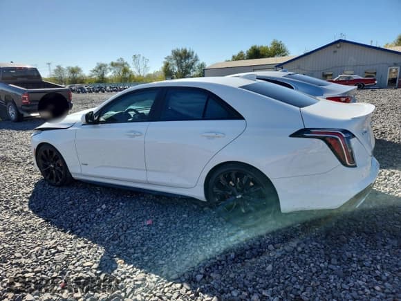 ✅ 2021 Cadillac CT4 V-Series • VIN: 1G6DD5RL6M0146685 • Lot: 86170725. Listed on Copart with 39,101 mi. Free auction sales archive from the USA and detailed vehicle history report at DreamBid. Image 2.