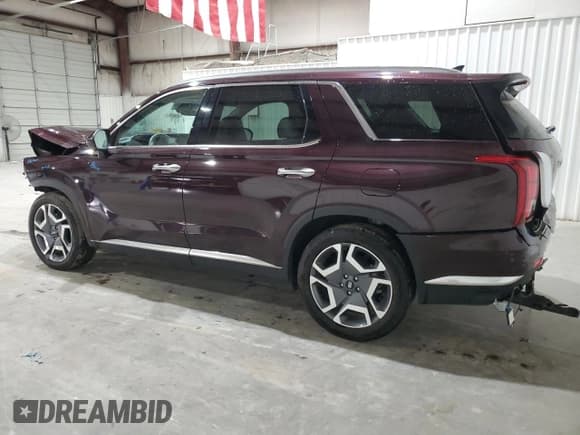 ✅ 2024 Hyundai Palisade Limited • VIN: KM8R54GE1RU711435 • Lot: 84728634. Listed on Copart with 26,785 mi. Free auction sales archive from the USA and detailed vehicle history report at DreamBid. Image 2.