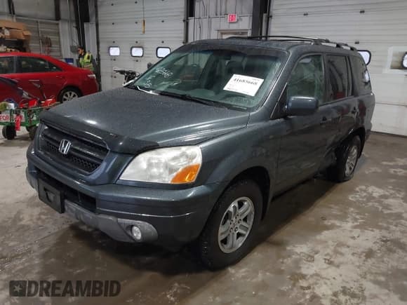 ✅ 2005 Honda Pilot EX-L • VIN: 2HKYF18715H564632 • Lot: 41685668. Listed on IAAI with 253,495 mi. Free auction sales archive from the USA and detailed vehicle history report at DreamBid. Image 2.
