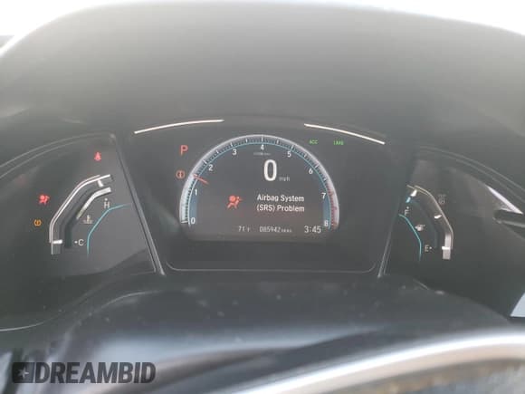 ✅ 2019 Honda Civic LX • VIN: 2HGFC2F68KH585483 • Лот: 90494625. Опубликован ранее на Copart с пробегом 85 942 миль. Бесплатный доступ к архиву аукционных продаж из США и подробный отчёт об истории автомобиля на DreamBid. Изображение 9.