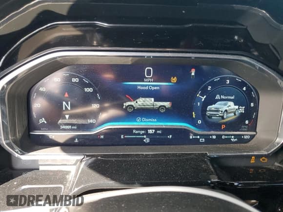 ✅ 2023 Chevrolet Silverado 1500 RST • VIN: 1GCUDEEL8PZ330447 • Lot: 64961485. Wystawiony na Copart z przebiegiem 34 991 mil. Bezpłatny archiwum sprzedaży aukcyjnych z USA i szczegółowy raport historii pojazdu na DreamBid. Zdjęcie 9.