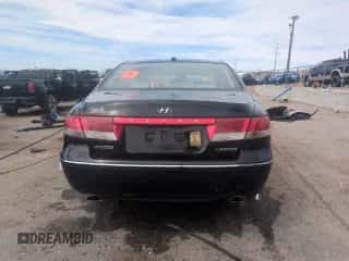 2008 Hyundai Azera Limited с VIN KMHFC46F68A252423, выставлен на аукционе Copart как лот 53674855 с пробегом 57 747 миль миль и На запчасти • Non repairable. История ставок и продаж доступна на DreamBid. Изображение 6.