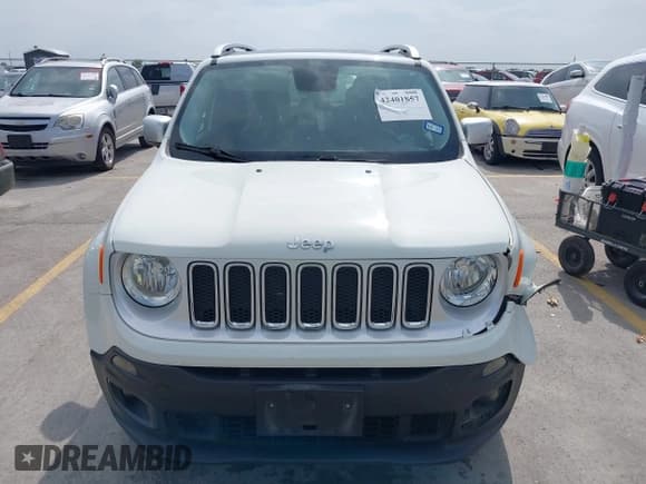 ✅ 2016 Jeep Renegade Limited • VIN: ZACCJBDT7GPC67683 • Lot: 42401857. Wystawiony na IAAI z przebiegiem 163 888 mil. Bezpłatny archiwum sprzedaży aukcyjnych z USA i szczegółowy raport historii pojazdu na DreamBid. Zdjęcie 12.
