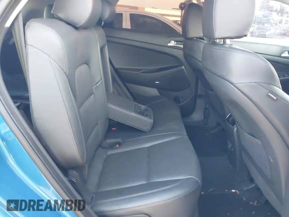 2020 Hyundai Tucson SEL with VIN KM8J33ALXLU103344, listed as a IAAI auction lot 43014802 with 53,605 mi miles and . Bid and sale history available at DreamBid. Image 8.