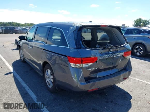 ✅ 2015 Honda Odyssey EX-L • VIN: 5FNRL5H62FB059971 • Lot: 43173534. Wystawiony na IAAI z przebiegiem 97 181 mil. Bezpłatny archiwum sprzedaży aukcyjnych z USA i szczegółowy raport historii pojazdu na DreamBid. Zdjęcie 3.