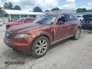 ✅ 2008 Infiniti FX Options • VIN: JNRBS08W68X400384 • Lot: 59956025. Listed on Copart with 173,499 mi. Free auction sales archive from the USA and detailed vehicle history report at DreamBid. Image 1.