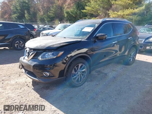 ✅ 2016 Nissan Rogue SL • VIN: 5N1AT2MV5GC761494 • Lot: 43626809. Listed on IAAI with 176,527 mi. Free auction sales archive from the USA and detailed vehicle history report at DreamBid. Image 17.