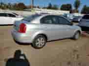 2008 Hyundai Accent GLS with VIN KMHCN46C48U275975, listed as a Copart auction lot 76607524 with 84,400 mi miles and Salvage title. Bid and sale history available at DreamBid. Image 3.