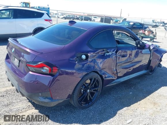 ✅ 2022 BMW 2 Series 230i • VIN: 3MW23CM03N8C63489 • Lot: 41830606. Listed on IAAI with 50,054 mi. Free auction sales archive from the USA and detailed vehicle history report at DreamBid. Image 4.