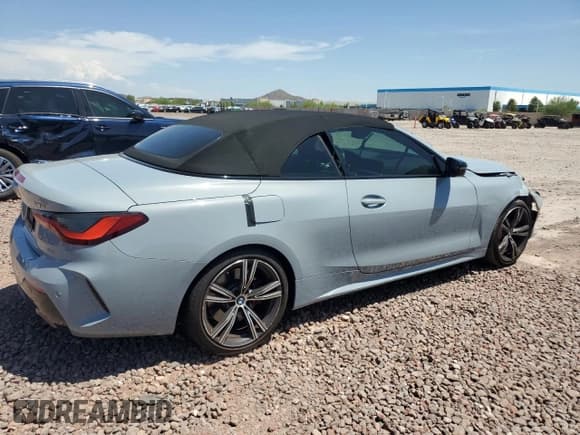✅ 2022 BMW 4 Series 430i • VIN: WBA23AT0XNCH93797 • Lot: 67658555. Listed on Copart with 52,210 mi. Free auction sales archive from the USA and detailed vehicle history report at DreamBid. Image 3.