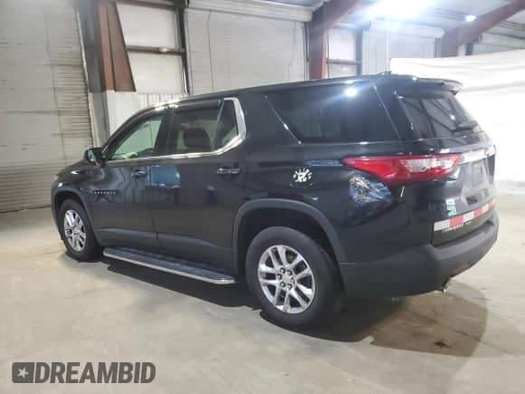 2018 Chevrolet Traverse LS с VIN 1GNEVFKW8JJ243117, выставлен на аукционе Copart как лот 60144725 с пробегом 108 947 миль миль и Списание • Salvage title. История ставок и продаж доступна на DreamBid. Изображение 2.
