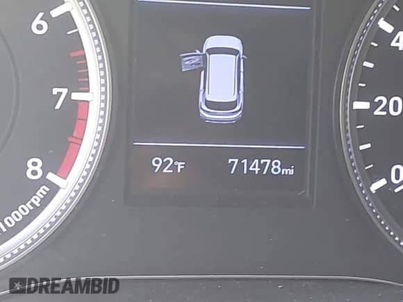 2019 Hyundai Santa Fe SE z VIN 5NMS2CAD8KH128415, wystawiony jako IAAI lot #43334550 z przebiegiem 71 478 mil mil oraz . Historia ofert i sprzedaży dostępna na DreamBid. Obrazek 15.