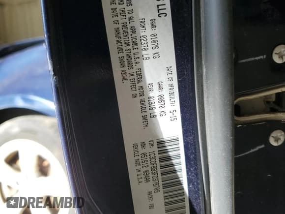 ✅ 2015 Dodge Dart SXT • VIN: 1C3CDFBB3FD378709 • Лот: 90724295. Опубликован ранее на Copart с пробегом 103 359 миль. Бесплатный доступ к архиву аукционных продаж из США и подробный отчёт об истории автомобиля на DreamBid. Изображение 12.