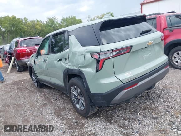 ✅ 2025 Chevrolet Equinox FWD LT • VIN: 3GNAXHEG2SL243150 • Lot: 43105771. Wystawiony na IAAI z przebiegiem 10 621 mil. Bezpłatny archiwum sprzedaży aukcyjnych z USA i szczegółowy raport historii pojazdu na DreamBid. Zdjęcie 3.
