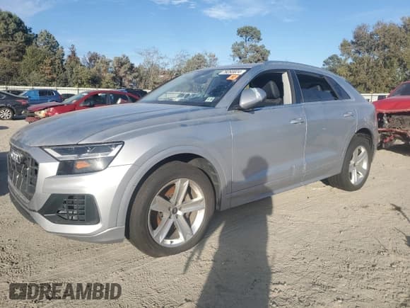 ✅ 2021 Audi Q8 Premium • VIN: WA1AVAF14MD033927 • Lot: 79293024. Listed on Copart with 61,041 mi. Free auction sales archive from the USA and detailed vehicle history report at DreamBid. Image 1.