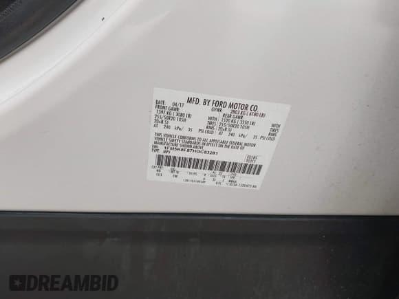 ✅ 2017 Ford Explorer Limited • VIN: 1FM5K8F87HGC83281 • Lot: 43712897. Wystawiony na IAAI z przebiegiem 141 121 mil. Bezpłatny archiwum sprzedaży aukcyjnych z USA i szczegółowy raport historii pojazdu na DreamBid. Zdjęcie 9.