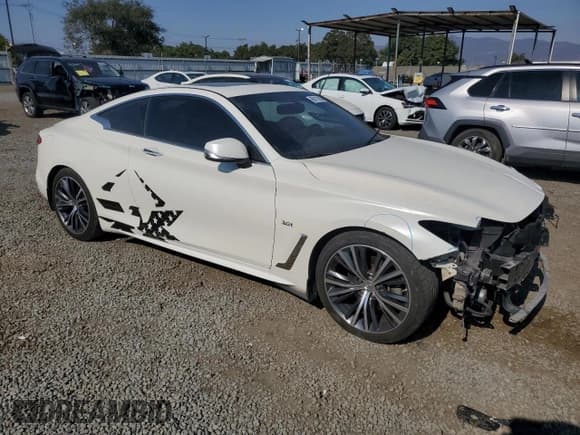 ✅ 2017 Infiniti Q60 Sport • VIN: JN1EV7EK2HM361196 • Lot: 68111095. Listed on Copart with 71,064 mi. Free auction sales archive from the USA and detailed vehicle history report at DreamBid. Image 4.