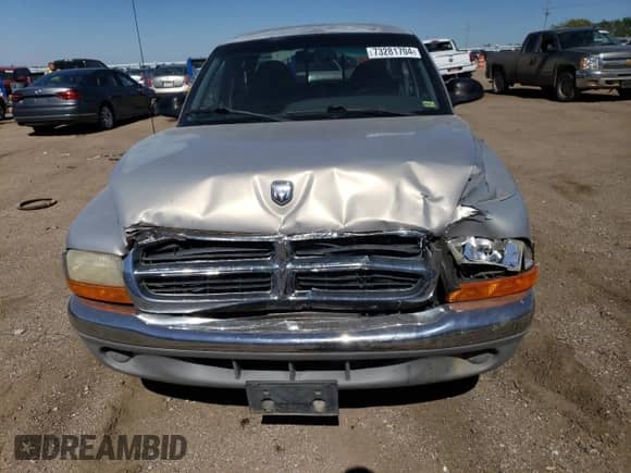 1999 Dodge Dakota SLT z VIN 1B7GL22X8XS145362, wystawiony jako Copart lot #73281704 z przebiegiem Nie podano mil oraz Szkoda całkowita • Salvage title. Historia ofert i sprzedaży dostępna na DreamBid. Obrazek 5.