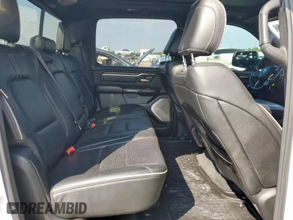 2021 Ram 1500 Limited with VIN 1C6SRFHT0MN640354, listed as a Copart auction lot 69665575 with 96,541 mi miles and Salvage title. Bid and sale history available at DreamBid. Image 10.