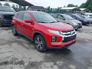 ✅ 2020 Mitsubishi Outlander ES • VIN: JA4AR3AU8LU007959 • Lot: 42519751. Listed on IAAI with 13,693 mi. Free auction sales archive from the USA and detailed vehicle history report at DreamBid. Image 1.