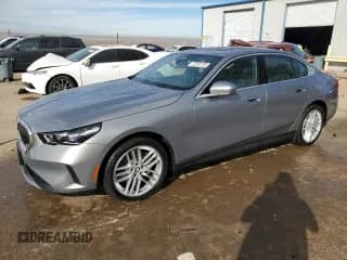 ✅ 2024 BMW 5 Series 530i • VIN: WBA43FJ09RCS71870 • Lot: 86405664. Listed on Copart with 4,407 mi. Free auction sales archive from the USA and detailed vehicle history report at DreamBid. Image 1.
