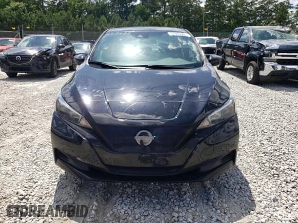 ✅ 2023 Nissan LEAF S • VIN: 1N4AZ1BV4PC561485 • Lot: 61085905. Listed on Copart with 25,614 mi. Free auction sales archive from the USA and detailed vehicle history report at DreamBid. Image 5.