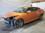 ✅ 2014 Hyundai Veloster Turbo • VIN: KMHTC6AE9EU197750 • Лот: 50705405. Опубликован ранее на Copart с пробегом 141 253 миль. Бесплатный доступ к архиву аукционных продаж из США и подробный отчёт об истории автомобиля на DreamBid. Изображение 1.