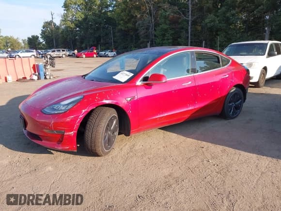 ✅ 2018 Tesla Model 3 Long Range Battery • VIN: 5YJ3E1EA0JF153910 • Lot: 43277095. Listed on IAAI with 77,646 mi. Free auction sales archive from the USA and detailed vehicle history report at DreamBid. Image 18.