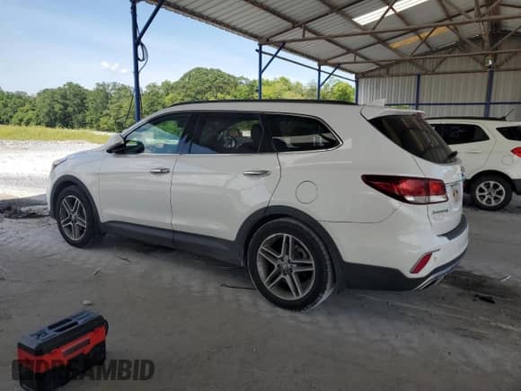 2018 Hyundai Santa Fe SE Ultimate z VIN KM8SR4HF1JU278619, wystawiony jako Copart lot #65656315 z przebiegiem 111 711 mil mil oraz Szkoda całkowita • Salvage title. Historia ofert i sprzedaży dostępna na DreamBid. Obrazek 2.