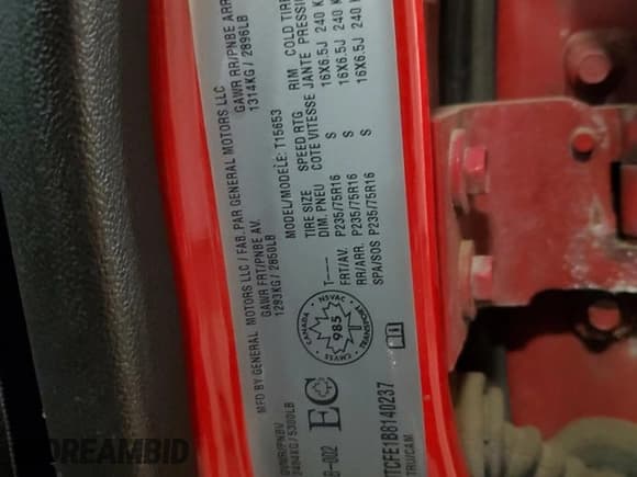 ✅ 2011 Chevrolet Colorado 1LT • VIN: 1GCHTCFE1B8140237 • Лот: 64988685. Опубликован ранее на Copart с пробегом 108 721 миль. Бесплатный доступ к архиву аукционных продаж из США и подробный отчёт об истории автомобиля на DreamBid. Изображение 13.